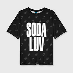 Футболка оверсайз женская Репер - SODA LUV, цвет: 3D-принт