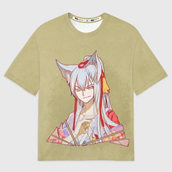 Футболка оверсайз женская Tomoe, цвет: 3D-принт