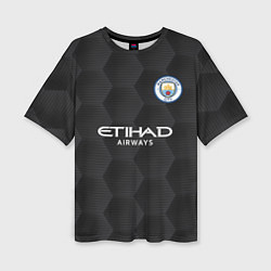 Футболка оверсайз женская Manchester City Home Goalkeeper 202122, цвет: 3D-принт