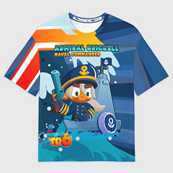 Женская футболка оверсайз BTD6 Admiral Brickell