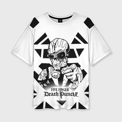 Футболка оверсайз женская Five Finger Death Punch, цвет: 3D-принт