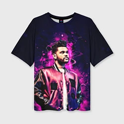 Женская футболка оверсайз The Weeknd