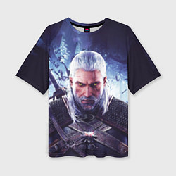 Футболка оверсайз женская THE WITCHER GERALT OF RIVIA, цвет: 3D-принт