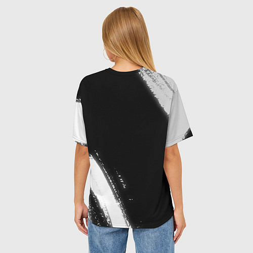 Женская футболка оверсайз Elden Ring - Brush / 3D-принт – фото 4