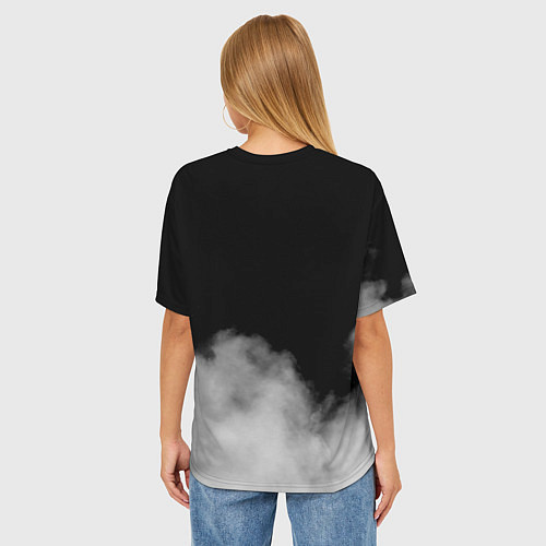 Женская футболка оверсайз Агата Кристи группа / 3D-принт – фото 4