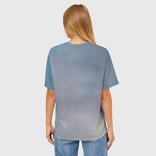 Женская футболка оверсайз Пикник группа / 3D-принт – фото 4