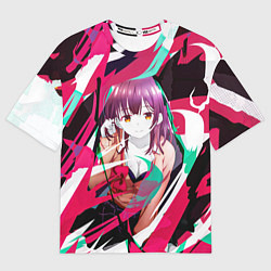 Футболка оверсайз женская Sayu Ogiwara, цвет: 3D-принт