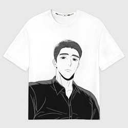 Футболка оверсайз женская Ки Мён Де, цвет: 3D-принт