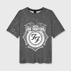 Футболка оверсайз женская Foo Fighters 1995 FF, цвет: 3D-принт