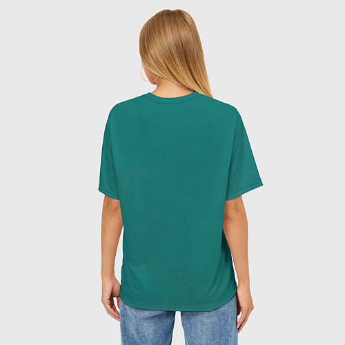 Женская футболка оверсайз Сыны Хоруса цвет легиона / 3D-принт – фото 4