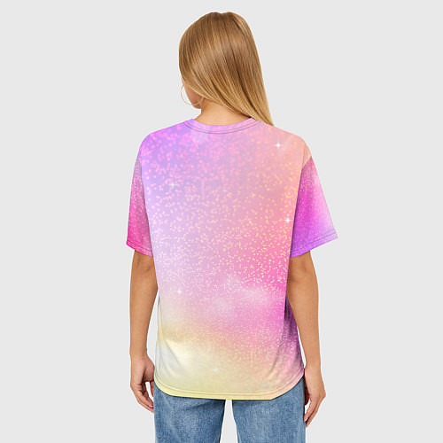 Женская футболка оверсайз Skid and Pump Friday Night Funkin / 3D-принт – фото 4