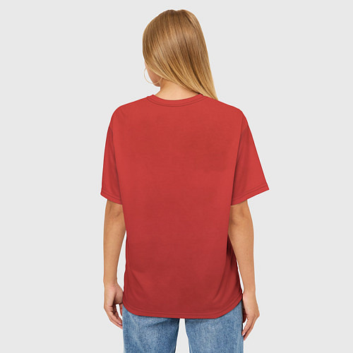 Женская футболка оверсайз Тысяча сынов до Ереси цвет легиона / 3D-принт – фото 4