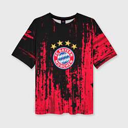 Женская футболка оверсайз Bayern Munchen: Бавария