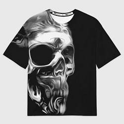 Женская футболка оверсайз Vanguard skull 2022