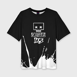 Женская футболка оверсайз Noize MC Нойз МС