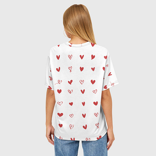 Женская футболка оверсайз Похититель сердец ЕГОР КРИД / 3D-принт – фото 4