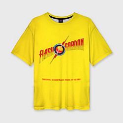 Футболка оверсайз женская Flash Gordon - Queen, цвет: 3D-принт