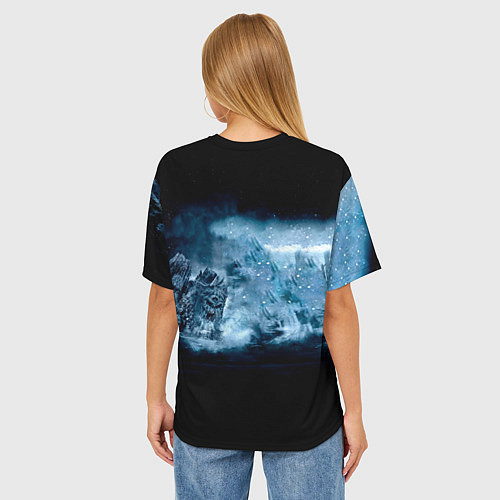 Женская футболка оверсайз Проклятье морей - Ария / 3D-принт – фото 4