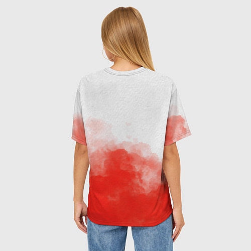Женская футболка оверсайз Пожелания от Шарика / 3D-принт – фото 4