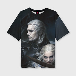 Футболка оверсайз женская THE WITCHER 2 SEASON, цвет: 3D-принт