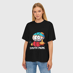 Футболка оверсайз женская Южный парк Эрик South Park, цвет: 3D-принт — фото 2