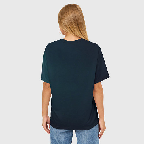 Женская футболка оверсайз МГС 5 / 3D-принт – фото 4