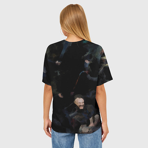 Женская футболка оверсайз Викинги: Вальхалла / 3D-принт – фото 4