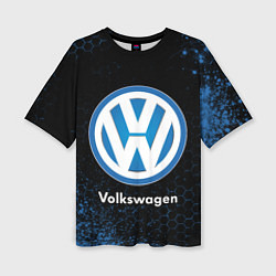 Женская футболка оверсайз Volkswagen - Объемный