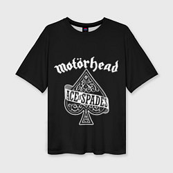 Футболка оверсайз женская Motorhead Моторхед, цвет: 3D-принт