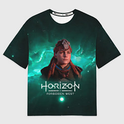 Футболка оверсайз женская Aloy - Элой Horizon Forbidden West, цвет: 3D-принт