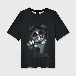 Футболка оверсайз женская FNAF Security Breach Музыкальный диджей DJ Music M, цвет: 3D-принт