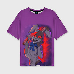 Женская футболка оверсайз FNAF Ванесса