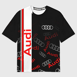 Футболка оверсайз женская Ауди audi sport, цвет: 3D-принт
