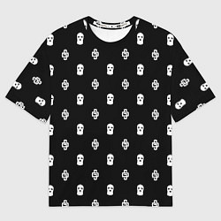 Футболка оверсайз женская Mono Black Dope Camo Dope Street Market, цвет: 3D-принт