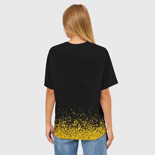 Женская футболка оверсайз Фредди и Компания / 3D-принт – фото 4