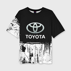Женская футболка оверсайз Toyota sport