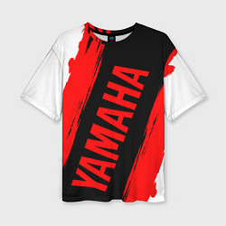 Женская футболка оверсайз ЯМАХА YAMAHA MOTORS