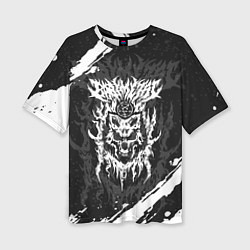 Женская футболка оверсайз Babymetal baby metal