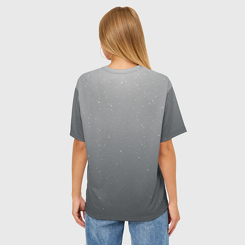 Женская футболка оверсайз Каска 9 мая / 3D-принт – фото 4