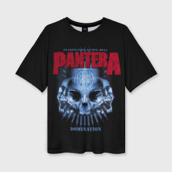 Футболка оверсайз женская Pantera Domination, цвет: 3D-принт
