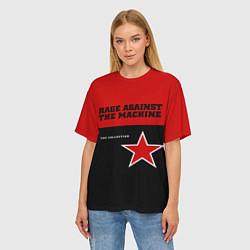 Футболка оверсайз женская The Collection - Rage Against the Machine, цвет: 3D-принт — фото 2