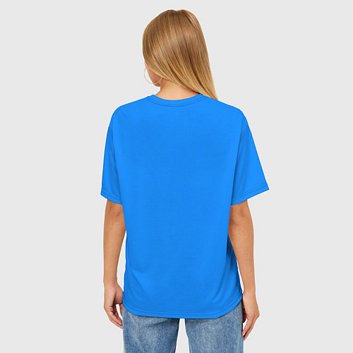 Женская футболка оверсайз Garrys Mod логотип / 3D-принт – фото 4