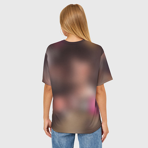 Женская футболка оверсайз OG BUDA FREERIO / 3D-принт – фото 4