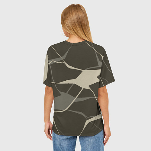 Женская футболка оверсайз Хвост Феи - Нацу Драгнил / 3D-принт – фото 4