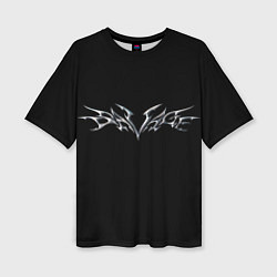 Футболка оверсайз женская AESPA SAVAGE LOGO, цвет: 3D-принт