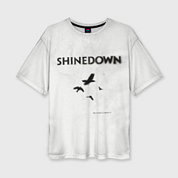 Женская футболка оверсайз The Sound of Madness - Shinedown