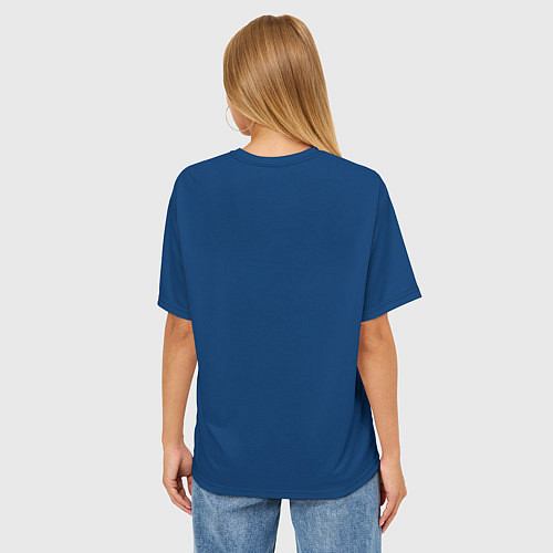 Женская футболка оверсайз Торонто Мейпл Лифс Форма / 3D-принт – фото 4