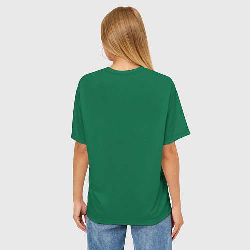 Женская футболка оверсайз Даллас Старз форма / 3D-принт – фото 4
