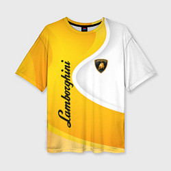 Женская футболка оверсайз Lamborghini : sport
