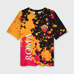 Женская футболка оверсайз Roma Краска